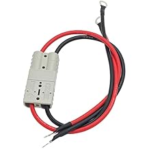 Electric Forklift Charging Plug 10AWG Battery Connect Cable with Quick Connector 50A 600V and O Ring for Battery Cars, Sightseeing Cars, Tractors, Motors (Pack of 2)