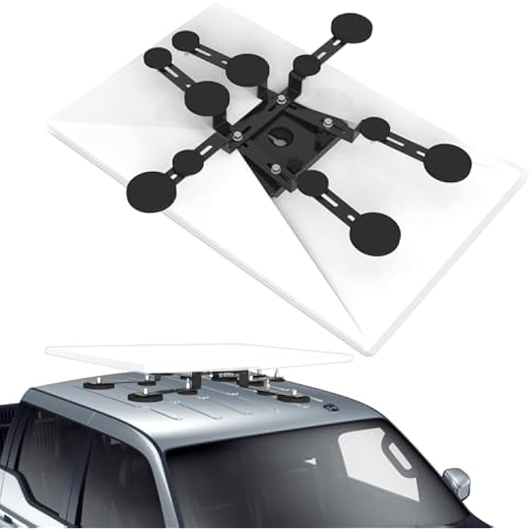 Starlink Gen 3 Magnetic Roof Mount, 12 Magnetic Bases, Up to 376 lbs of Suction Power, Burbifro Starlink Internet Satellite Mounting Kit, Compatible with Starlink Standard Gen3V3 Dish