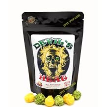 DEVIL'S HEAT 5.0 Challenge Made with the Hottest Peppers on Earth! New Coconut & Pineapple Flavor Now even Hotter! 8M Scoville! Popcorn Challenge! Spicy Food Challenge! Can You Finish the Bag?