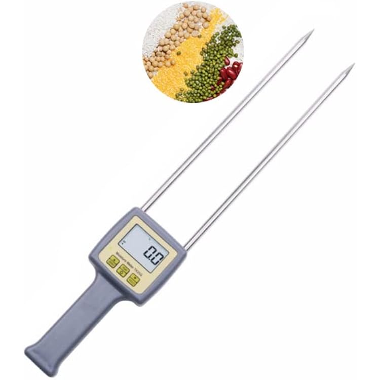 TK25G Pelleted Grain Digital Moisture Meter for Coffee Bean,Corn,Coco Bean, Soybean Moisture Analyzer Tester Meter