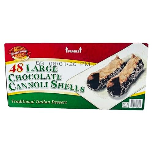 Supremo Italiano Cannoli Shells 48 Ct.