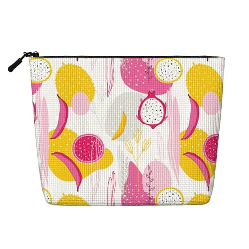 fruit Pitaya Makeup Bag Cosmetic Bag Waterproof Travel Toiletry Organizer Bag Bathroom Storage Bags for Women