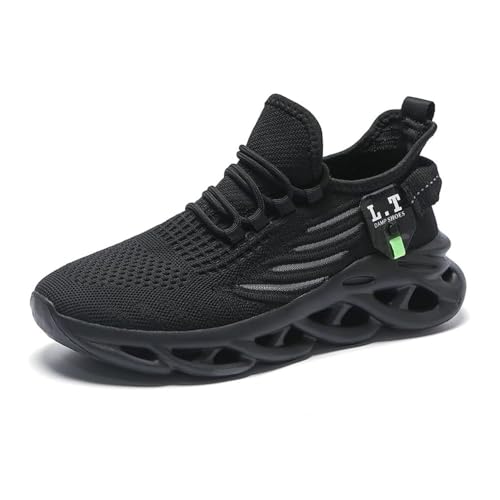 Men Running Shoes Tennis Slip On Gym Sneakers Walking Shoes Non-Slip Athletic Jogging Comfortable Fashion Workout Breathable Shoes