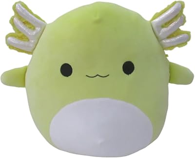 Squishmallow Official Kellytoy Plush Sea Life Squad Squishy Soft Plush Toy Animals Treyton Axolotl, 5 Inch