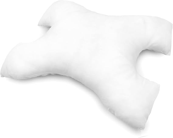 DMI CPAP Fiber Filled Sleep Aid Pillow, Suitable for All CPAP Masks, Increases Comfort by Reducing Mask Pressure, Minimizes Air Leaks, Aligns Neck, Shoulders, and Spine, FSA & HSA Eligible