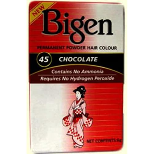 Bigen Powder Hair Color, Chocolate, 0.21 Oz BU02P03505