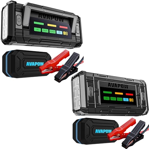 2025 New Models Avapow TJ58 Jump Starter 8000a with Avapow TJ18 Jump Starter 3000a