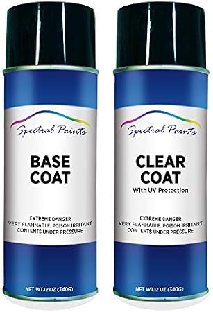 Spectral Paints Compatible/Replacement for Mitsubishi T87 Fiji Blue Pearl - Aerosol Touch-Up Spray Paint & Clear