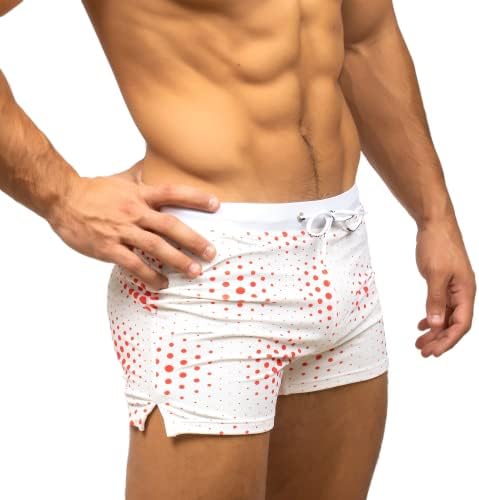 Taddlee Men Swimwear Swim Boxer Brief Bikini Surfing Trunks Square Cut Swimsuits
