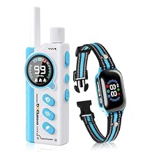 Smart 2-in-1 Dog Shock and Bark Collar - AI Anti-Misoperation, 3300FT Remote Training Collar, IPX7 Waterproof, 4 Modes (Tone, Vibration, Safe Shock, Auto Anti-Bark) for Dogs