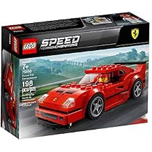 LEGO Speed Champions Ferrari F40 Competizione 75890 Building Kit (198 Pieces)