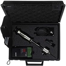 Lignomat mini-Ligno DX/C - Professional Pin Type Wood Moisture Meter for Firewood, Concrete, Subfloors, OSB, Drywall, Flooring with LED Display & 46 Settings - with Electrode E12 Cable, Pins and Case