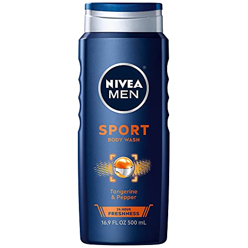 Nivea Men Sport Body Wash, Aloe & Citrus, 16.9 Fl Oz