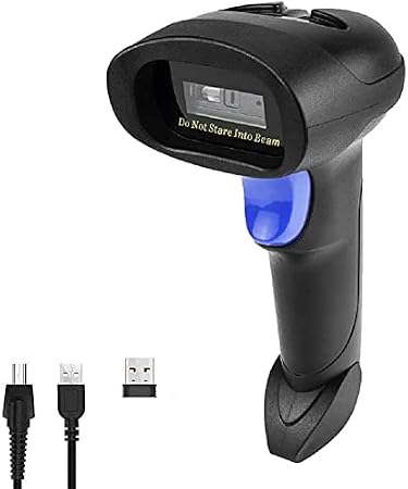 NetumScan 3-in-1 Bluetooth 1D Barcode Scanner,2.4G Wireless,USB CCD Reader