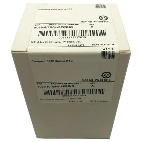 5069-RTB64-SPRING New and Sealed in Box 5069RTB64SPRING