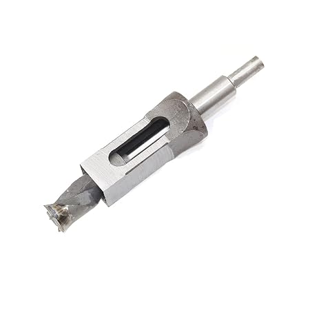 Square Hole Drill Bit, 1 Pcs Woodworking Mortiser Square Drill Bits, Spiral Drill bits Kits Mortise Press, Wood Drill Set Space Hole Drill (1.18 ", 30 mm)