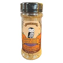 Pumpkin Spice Maple Sugar - 5 oz Jar- From Barred Woods Maple