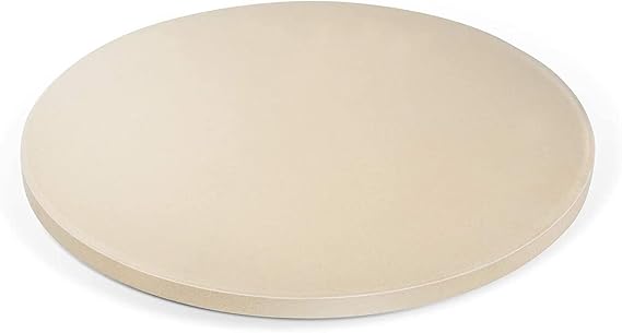 Round Pizza Baking Stone 9" Diameter, White