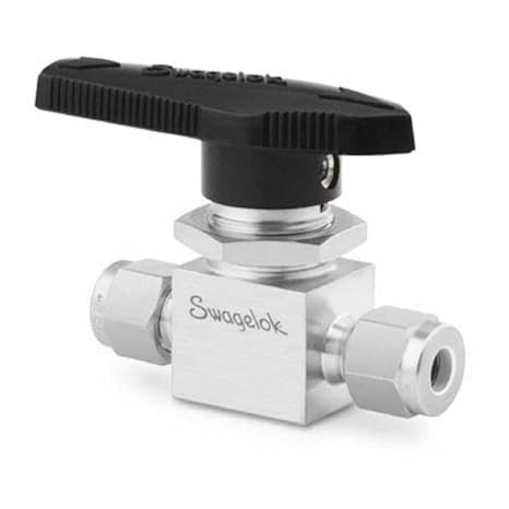 Swagelok SS-42GS4 Stainless Steel 40G Series Ball Valve, 0.6 Cv, 1/4"