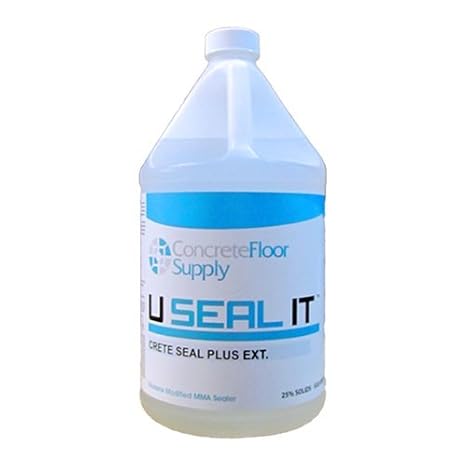 Crete Seal Plus Ext Gloss | Exterior Concrete Sealer | Superior Salt Resistance