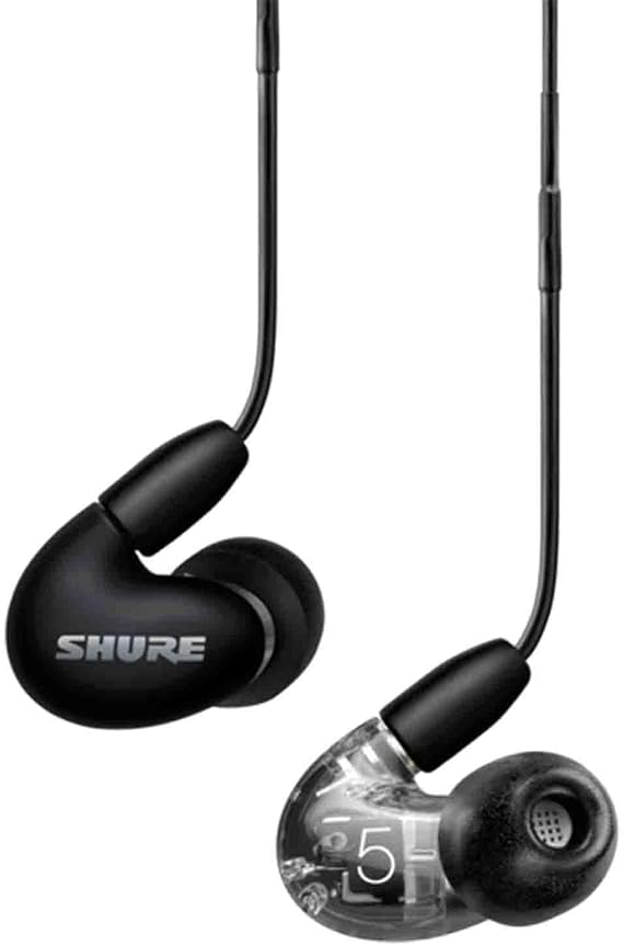 Shure - Aonic 5 Sound Isolating In-Ear Headphones Black