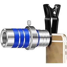 Monocular Telescope, Fully Versatile Coated Optical Glass Lens + Phone Clip+Tripod Perfect for Bird Watching Hiking Conc