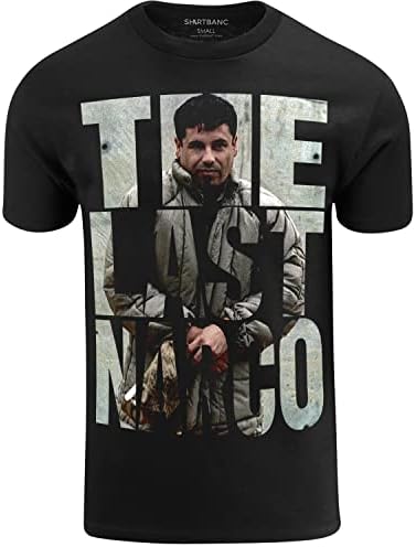 ShirtBANC Narcos Reign Mens The Last Narco Shirt Rise and Fall of El Chapo Tee