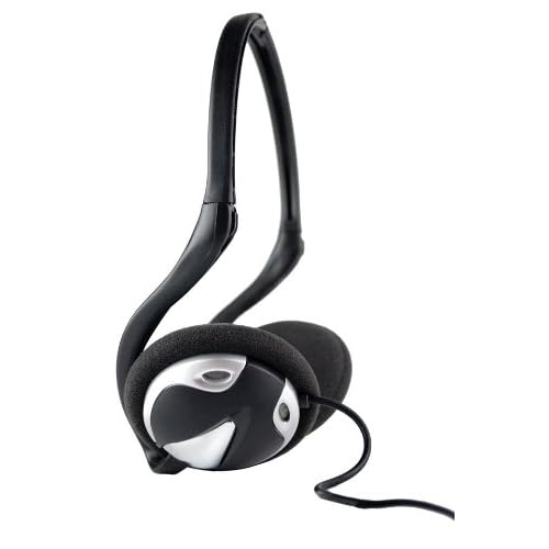 RCA HP245 Folding Neckband Style Headphone for Smartphones, Tablets, MP3 Players