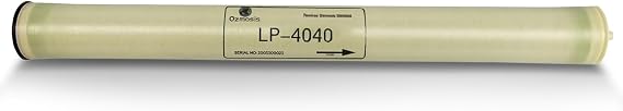 MR LP-4040 Commercial Reverse Osmosis RO Membrane Element 4"x40" with 99.7% Salt Rejection, Low Pressure Energy Efficiency, Versatile and Easy Installation Process
