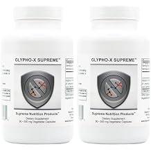 Supreme Nutrition Glypho-X Supreme, 90 Pure Herbal Combination Vegetarian Capsules (Pack of 2)
