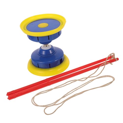 Triple Bearing Diabolo Yoyo Chinese Diabolo for Boys and Girls Relief Toy Fitness Toy Random Color