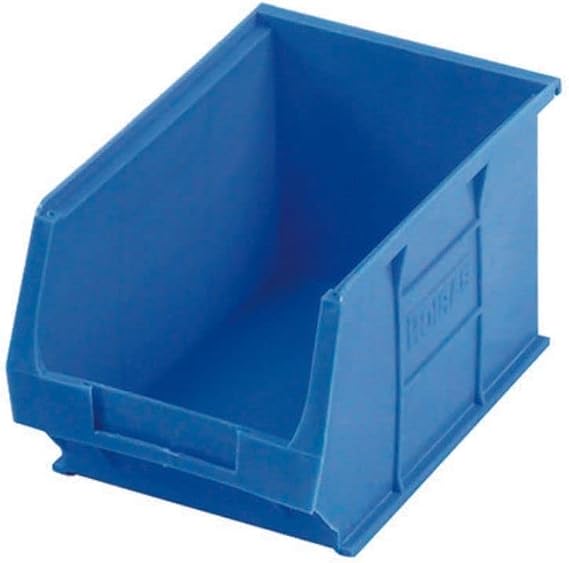 TC3 Container Bin Heavy Duty Polypropylene W240xD150xH132mm Blue Ref 10031 [Pack of 10]