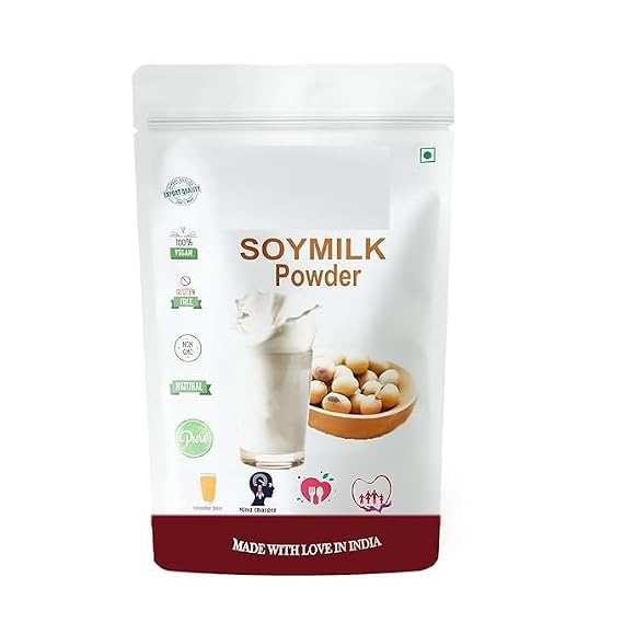 Soya Milk Powder | High in Protein | Vegan | Non-GMO - 500 GM X 2 = 1 KG (3.52OZ)
