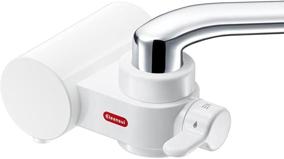 Cleansui Faucet-Mounted Water Filter CB Series Compact Model, 1 Cartridge Included CB023-WT