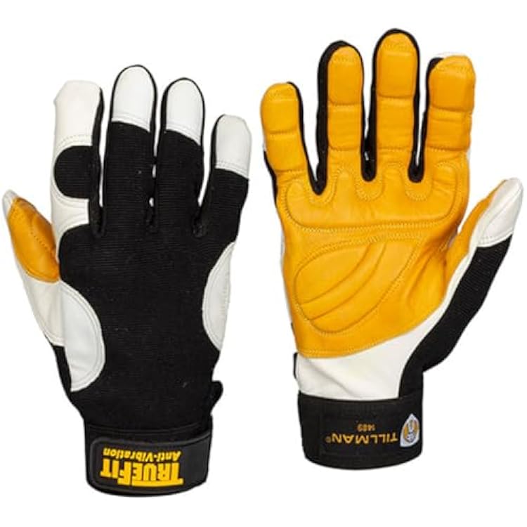 Tillman 1489 Anti-vibration Truefit Gloves - Large