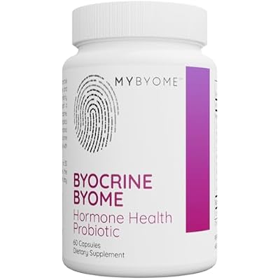 Byocrine Byome by Systemic Formulas Probiotic Support for Gut Health & Balance, Advanced Microbiome Formula for Wellness, 60 Capsules