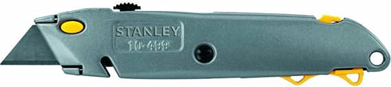 Stanley Hand Tools 10-499 Retractable Blade Quick-Change Utility Knife 12 pack