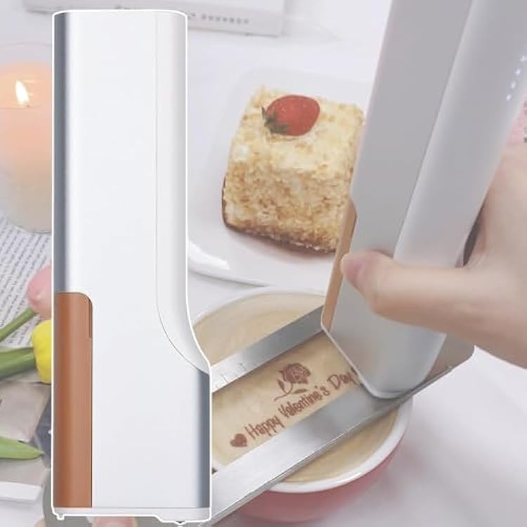 Food Printer Coffee Printer, Latte Art Printer, PrintPen for Cake & Bread Brown