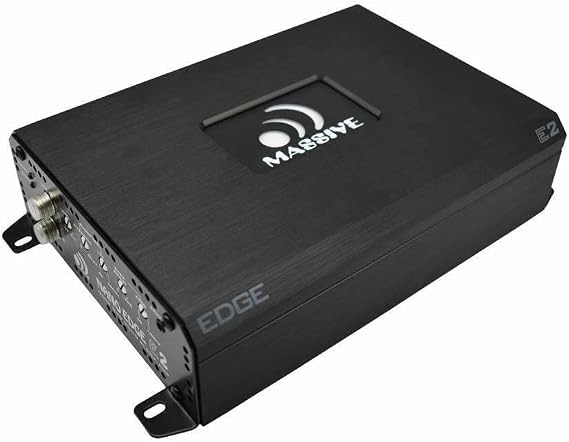 Massive Audio Nano Edge Monoblock Amplifier 1600 Watt 1 Ohm Stable E2