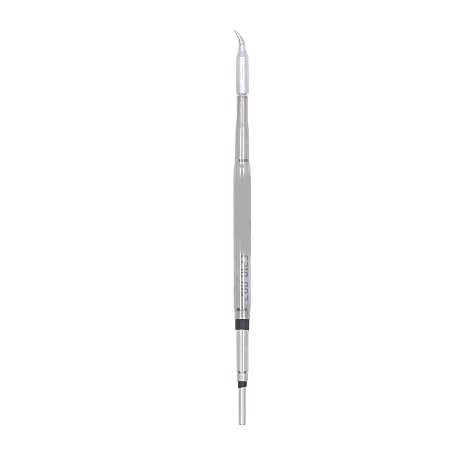 Soldering Iron Tip Metal Welding Head Replacement Solder Rework Station Accessories Electronic Soldering Kit for Jbc 210 Jbc Tips(C210 002 Curved Tip)