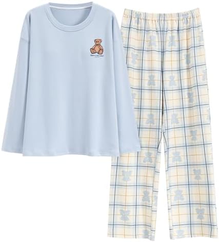 Cute Soft Kawaii Pajamas Short Sleeve Short Pants Summer Cardigan Pajama Set Women House Sleep Ladies Pijamas XX-Large,6918
