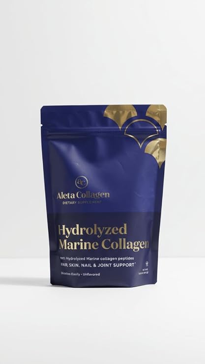 Kosher Marine Collagen OU Pareve. 100% Hydrolyzed Marine Collagen Peptides. (1 Bag)