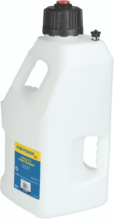 Fire Power Utility Container (White - 5 Gallon Capacity)