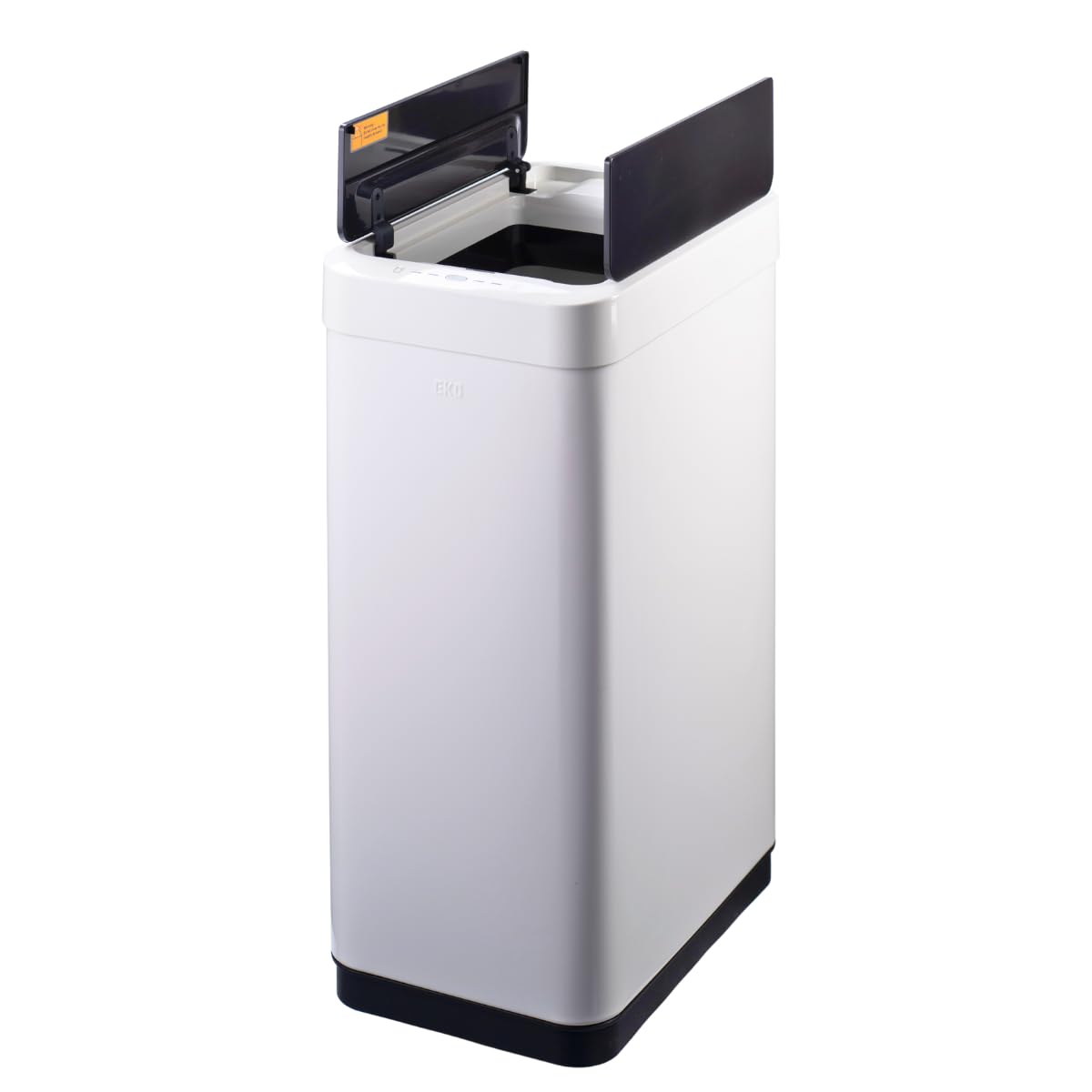 EKO Phantom X Automatic Trash Can, Sensor Bin, No Inner 10.1 gal 45 L, White