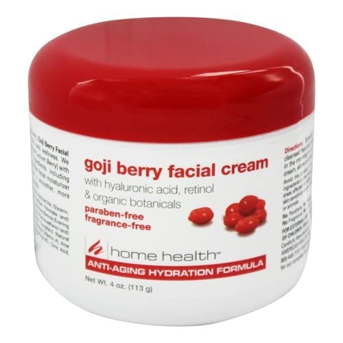 Home Health Goji Berry Fragrance-Free Facial Cream, 4 Ounce