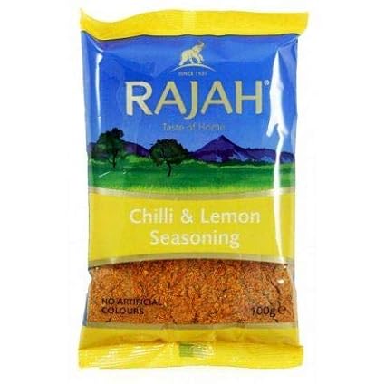 Rajah Chilli & Lemon Seasoning - 100g - Pack of 6