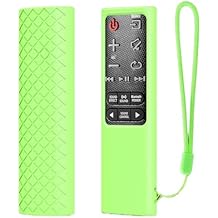 Cover for Samsung AH59-02733B AH59-02692E AH59-02692F AH59-02692P Remote Cover Silicone Protective Skin, Glow Green