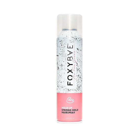 FoxyBae Hair Spray for Women - Volumizing Styling Hairspray - Flexible, Frizz Control, Thickening - Strong Hold - 8 Fl Oz