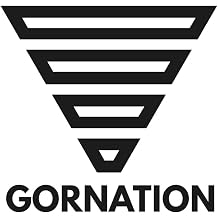GORNATION Cast Iron Weight Plates, 50 mm, Olympic Weight Plates for Barbell & Dumbbell, Weight Plates with Handles, Weights Set for Strength Training, Fitness & Calisthenics