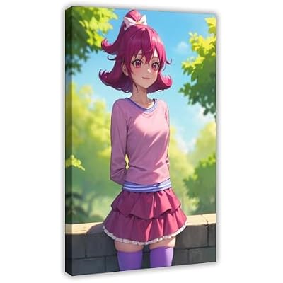 AI Japanese Anime, AI Sexy Beauties, Bikini Beauties, Stocking Beauties, Cute Girl, Jk Uniform, Dress 1 Canvas Poster Wall Art Decor Print Picture Paintings for Living Room Bedroom Decoration Frame-st